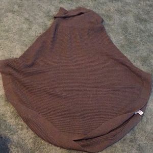 Cowl Neck Poncho